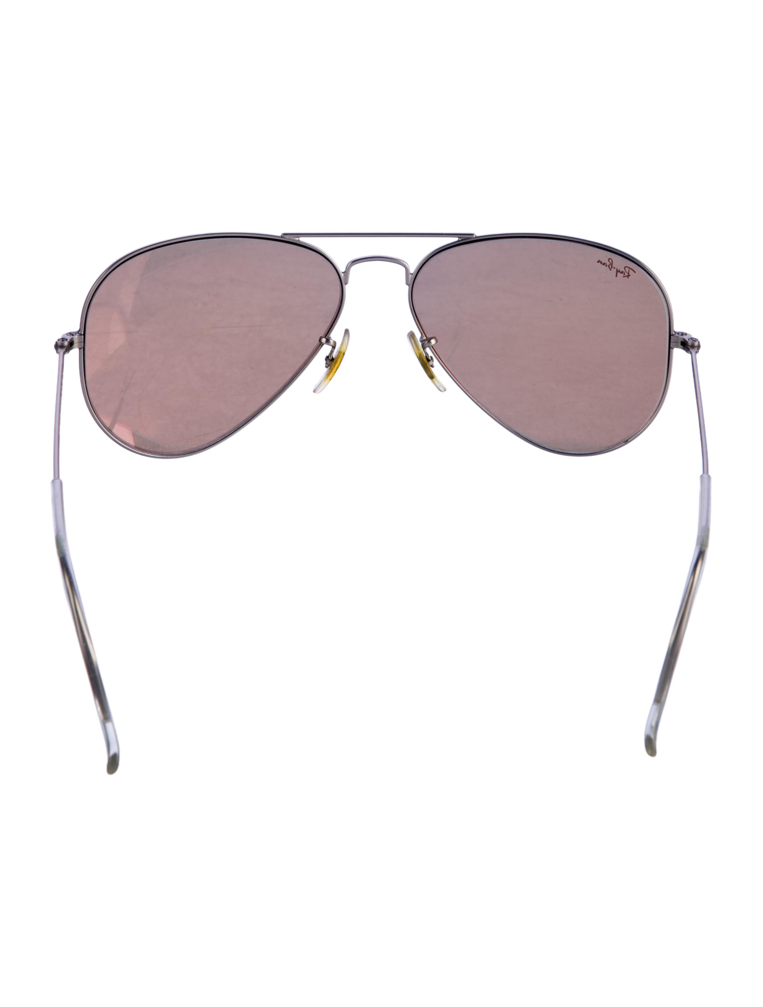 Ray-Ban Aviator Mirrored Sunglasses