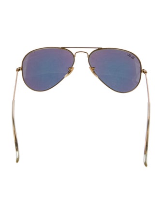 Ray-Ban Aviator Mirrored Sunglasses