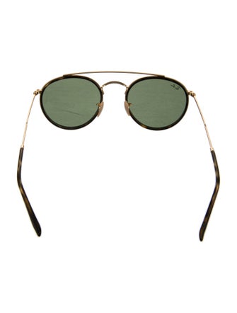 Ray-Ban Double Bridge Round Sunglasses