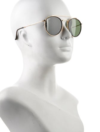 Ray-Ban Double Bridge Round Sunglasses