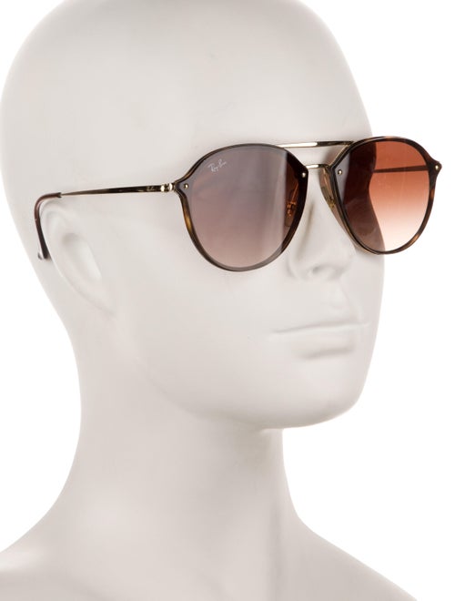 Ray-Ban Blaze Double Bridge Aviator Sunglasses
