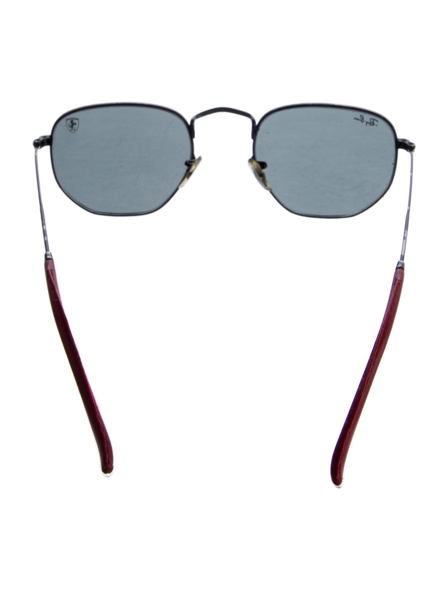 Ray Ban x Scuderia Ferrari Square Tinted Sunglasses