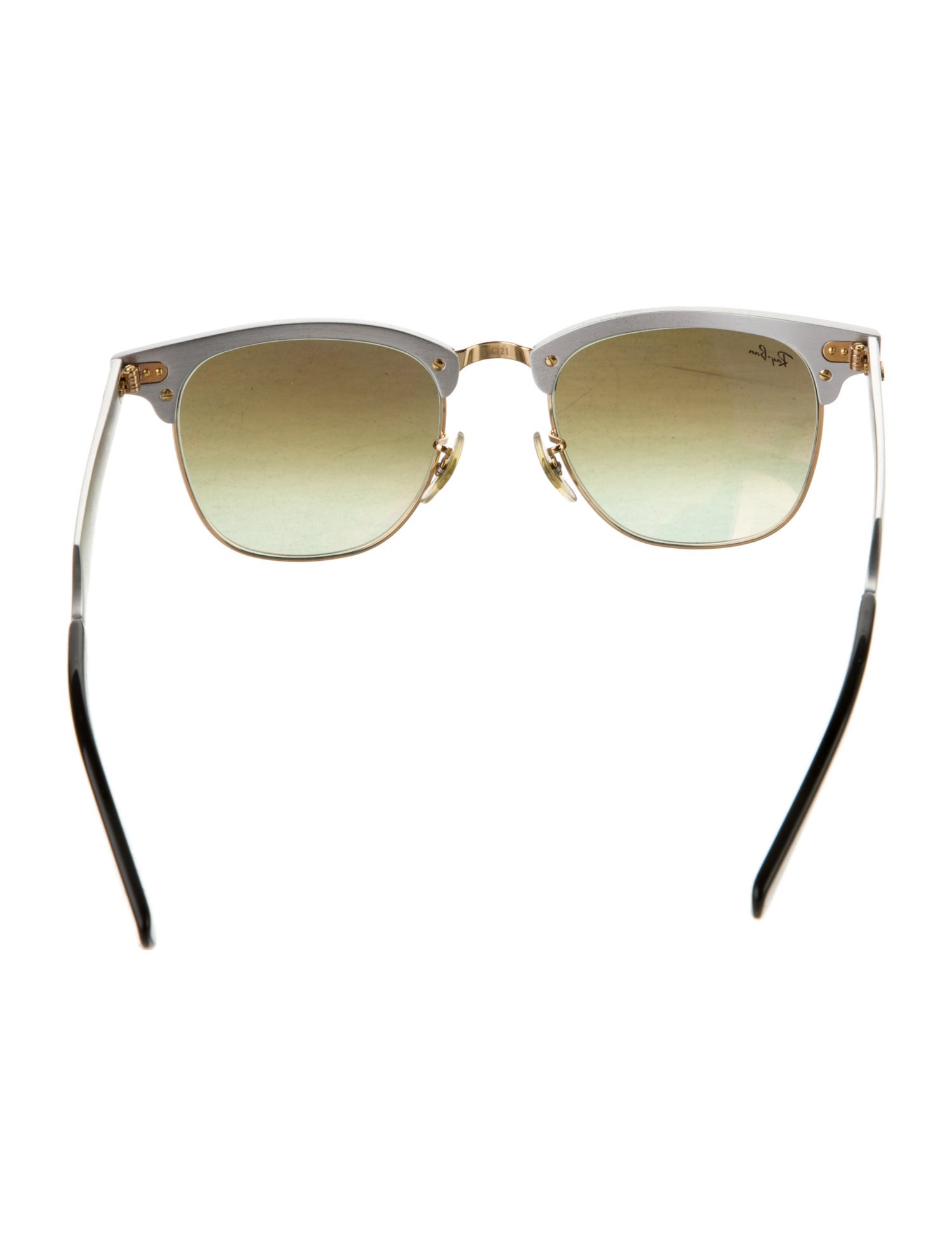 Ray-Ban Clubmaster Aluminum Wayfarer Sunglasses