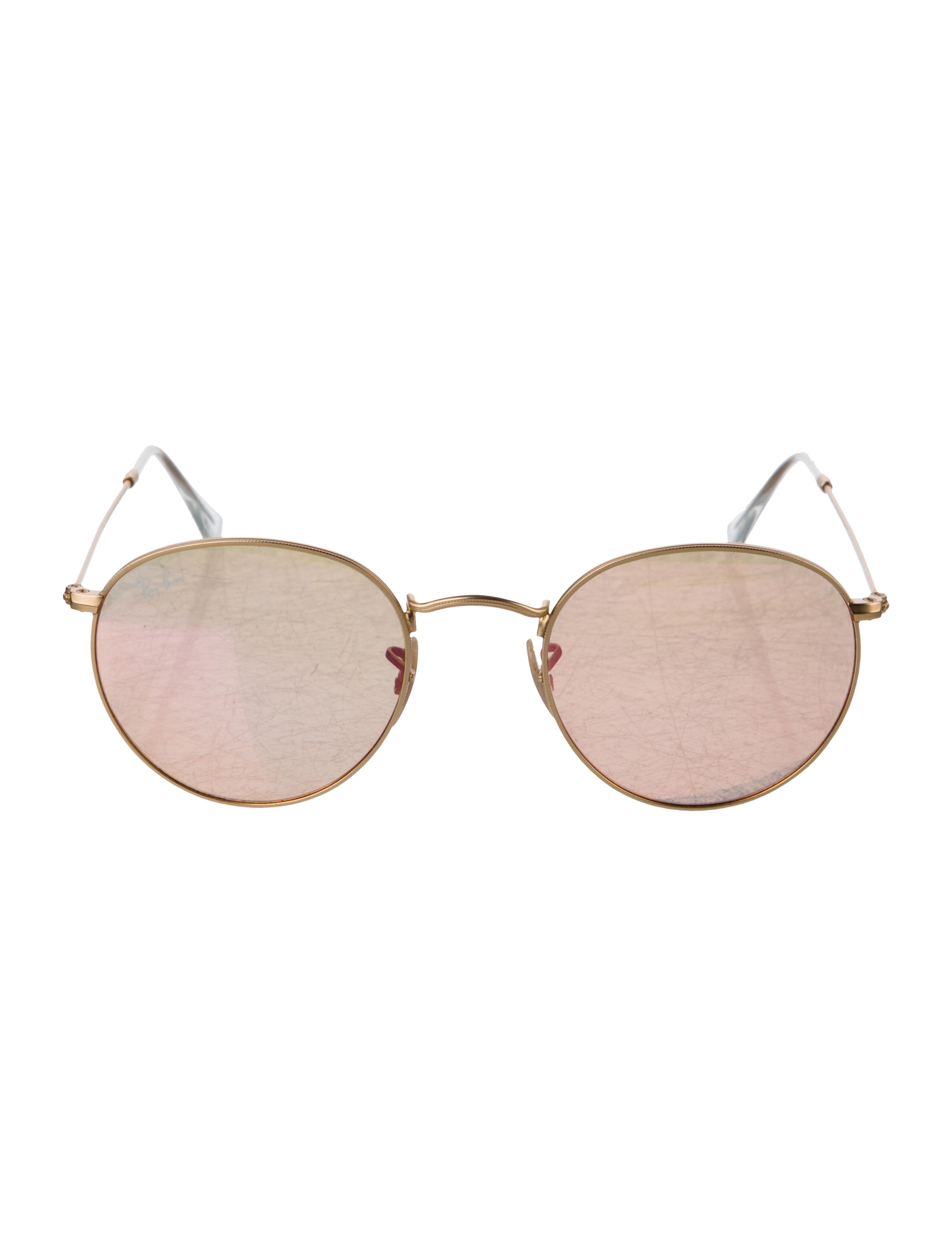 Ray-Ban Round Mirrored Sunglasses