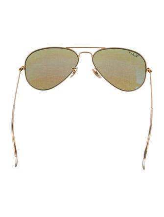 Ray-Ban Aviator Mirrored Sunglasses