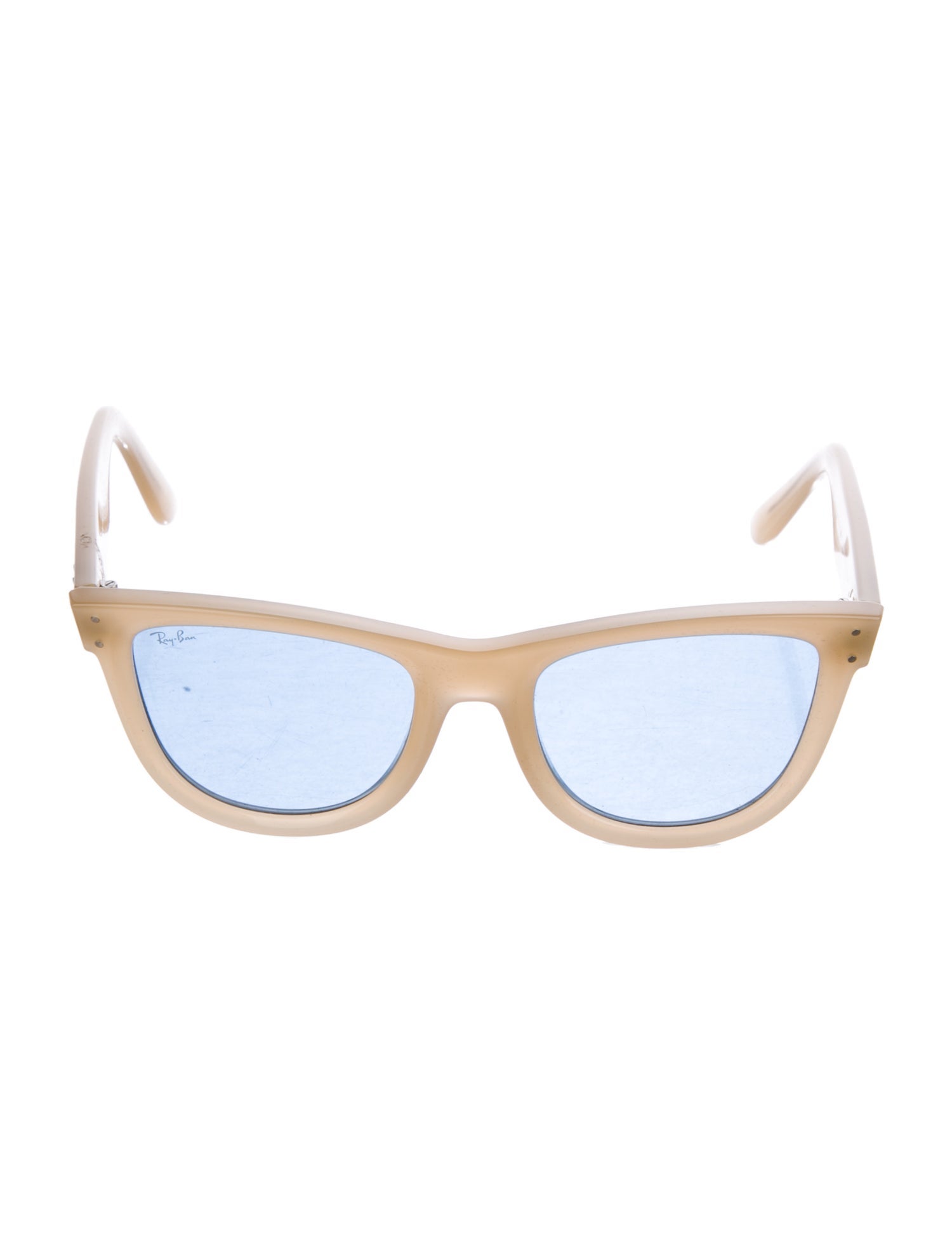 Ray-Ban Wayfarer Reverse Signature Logo Sunglasses