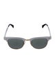 Ray-Ban Clubmaster Aluminum Wayfarer Sunglasses