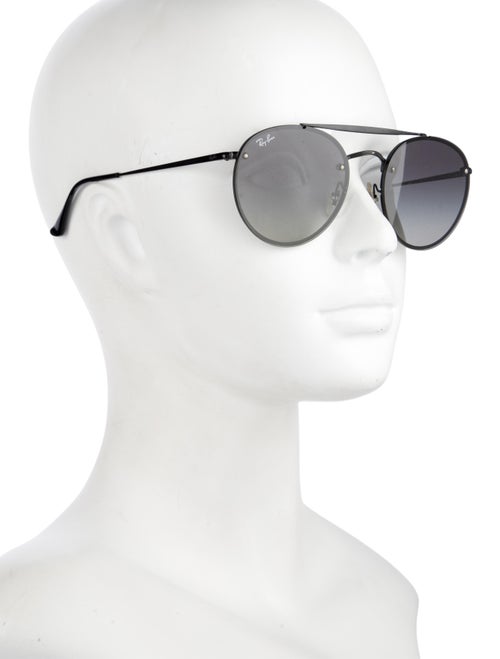 Ray-Ban Blaze Double Bridge Aviator Sunglasses