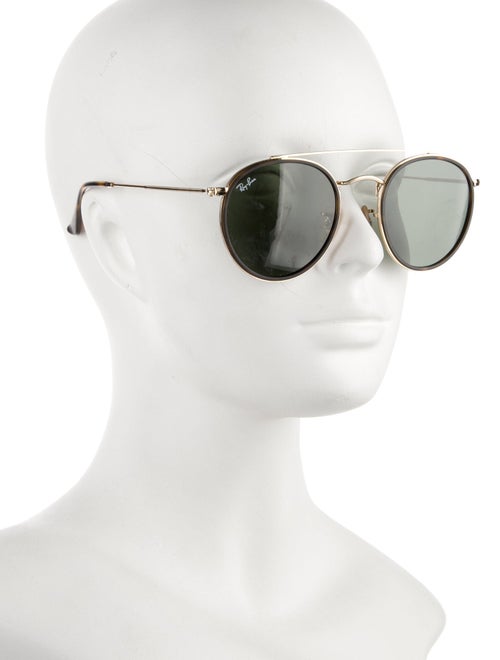Ray-Ban Double Bridge Round Sunglasses