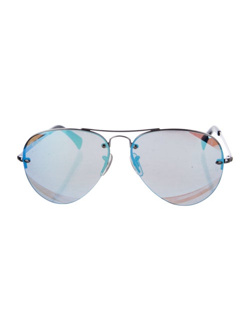 Ray-Ban Aviator Mirrored Sunglasses