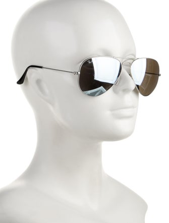 Ray-Ban Aviator Mirrored Sunglasses