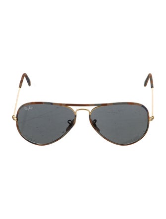 Ray-Ban Aviator Mirrored Sunglasses
