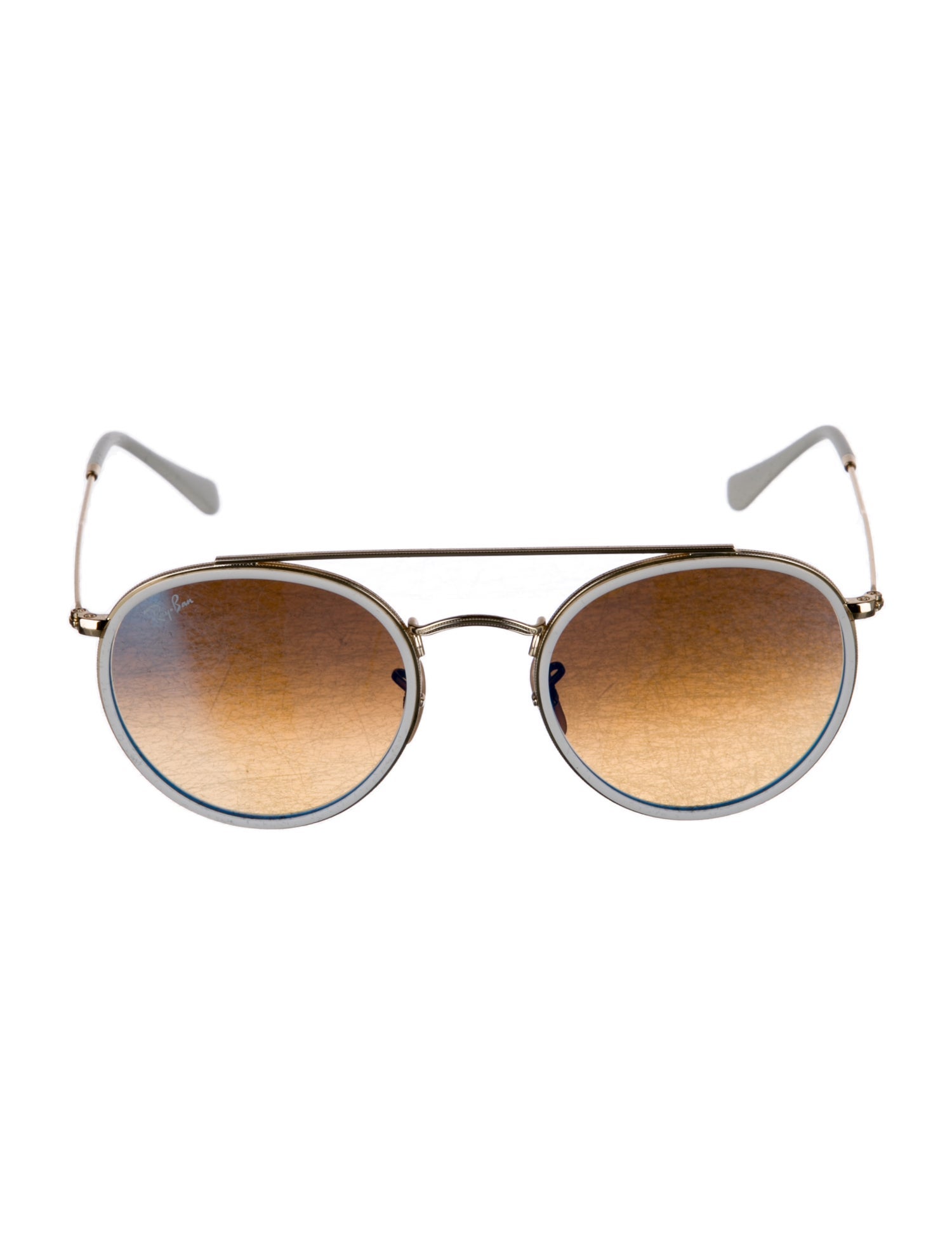 Ray-Ban Double Bridge Round Sunglasses