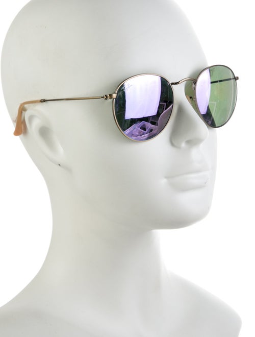 Ray-Ban Round Mirrored Sunglasses