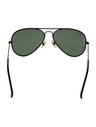 Ray-Ban 'Total Black' Aviator Sunglasses