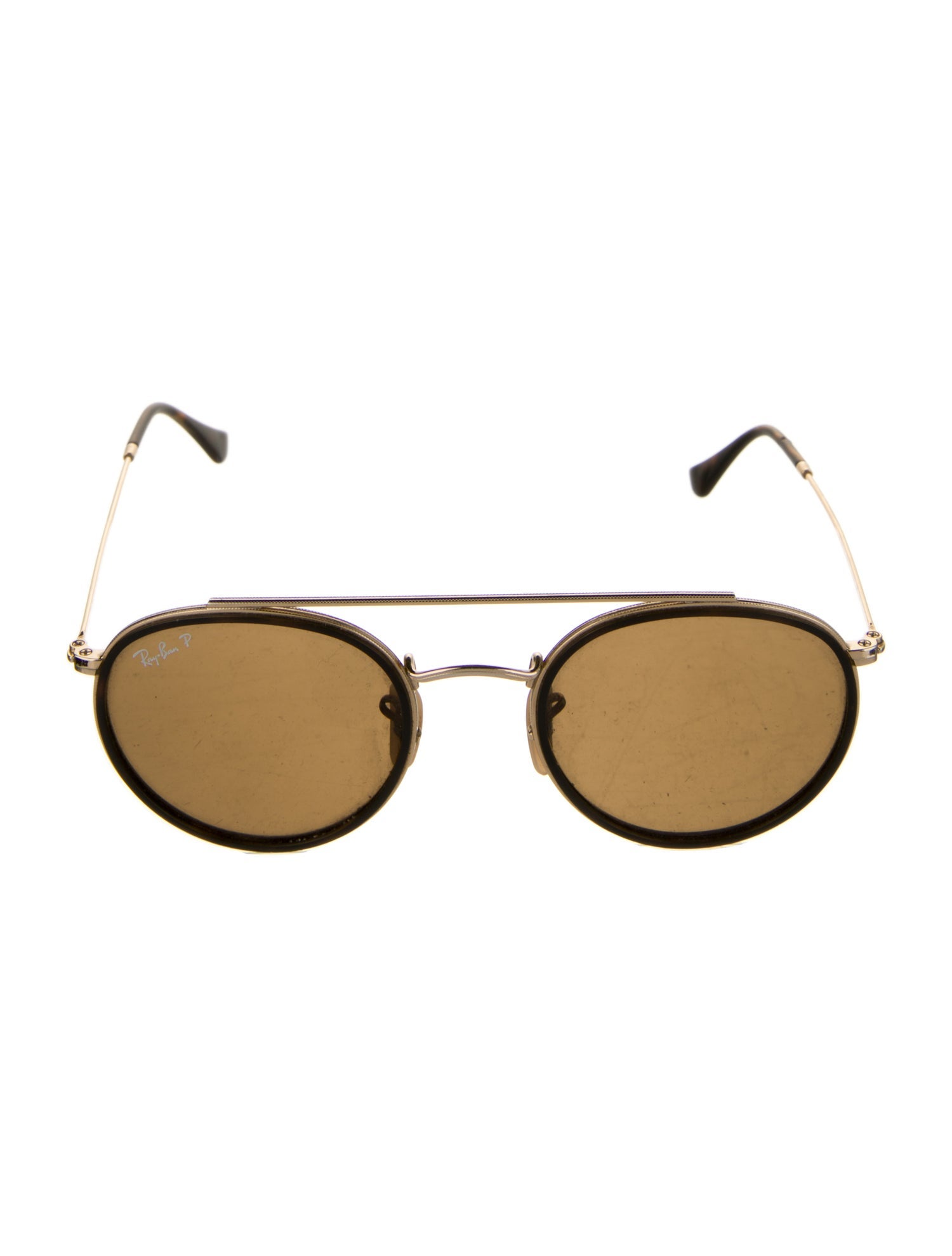 Ray-Ban Double Bridge Round Sunglasses
