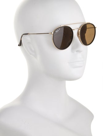 Ray-Ban Double Bridge Round Sunglasses