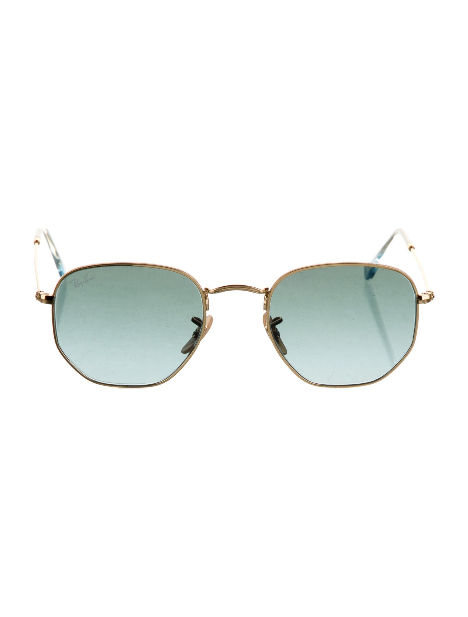 Ray-Ban Hexagonal Flat Square Sunglasses