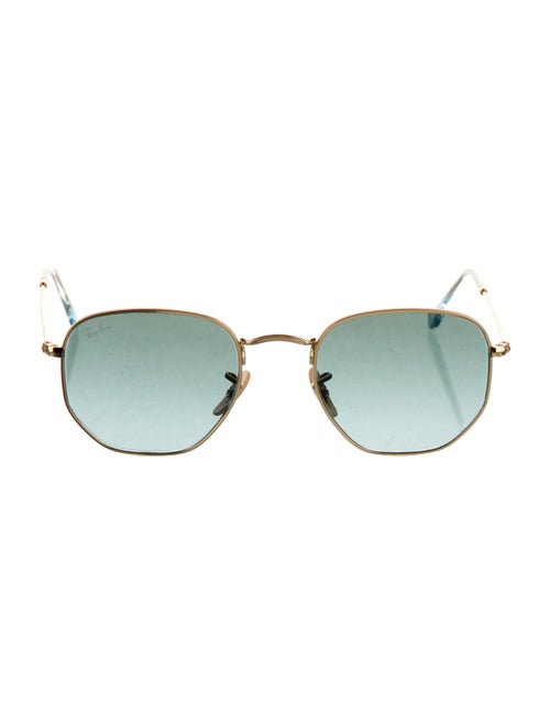 Ray-Ban Hexagonal Flat Square Sunglasses