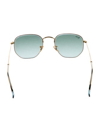 Ray-Ban Hexagonal Flat Square Sunglasses