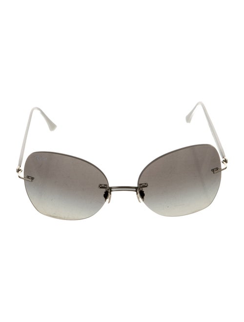Ray-Ban Oversize Mirrored Sunglasses