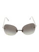 Ray-Ban Oversize Mirrored Sunglasses