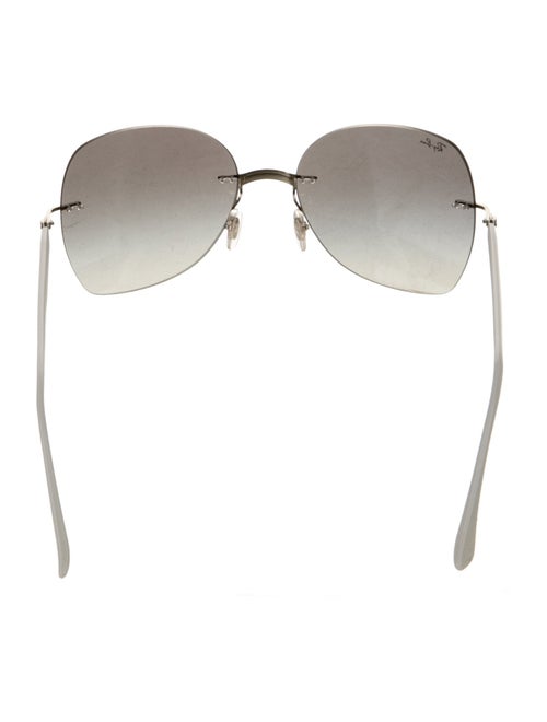 Ray-Ban Oversize Mirrored Sunglasses