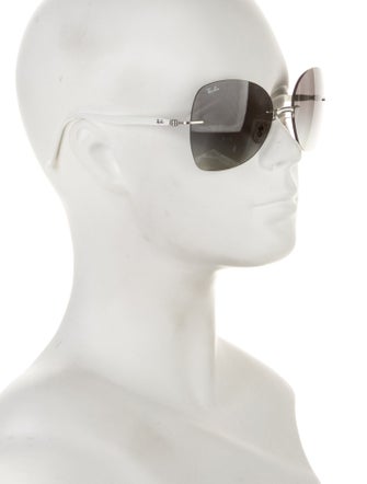 Ray-Ban Oversize Mirrored Sunglasses