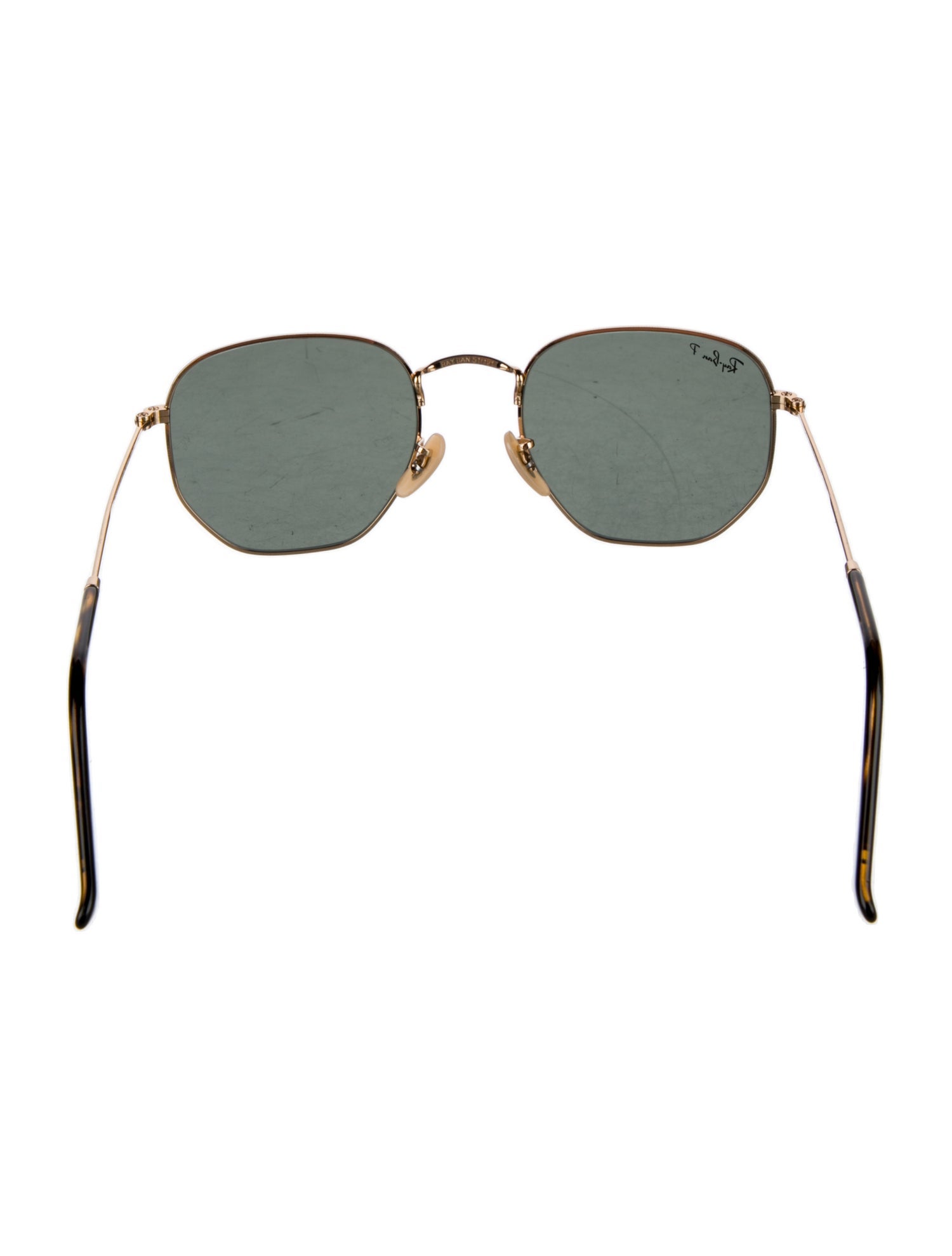Ray-Ban Hexagonal Flat Lenses Square Sunglasses