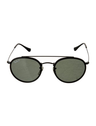 Ray-Ban Double Bridge Square Sunglasses