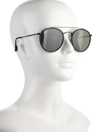 Ray-Ban Double Bridge Square Sunglasses