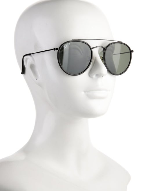 Ray-Ban Double Bridge Square Sunglasses