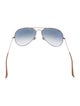 Ray-Ban Aviator Mirrored Sunglasses