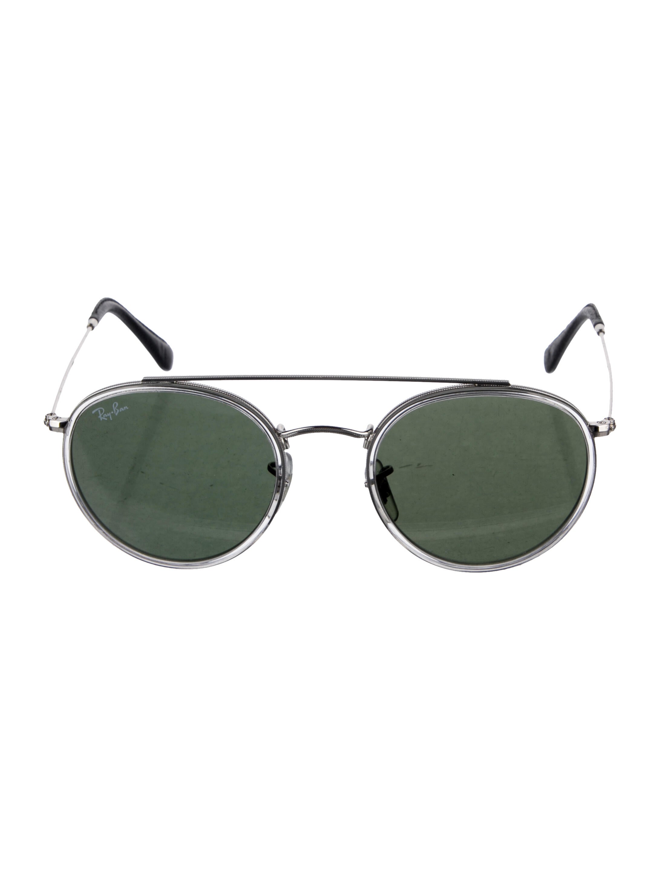 Ray-Ban Double Bridge Round Sunglasses