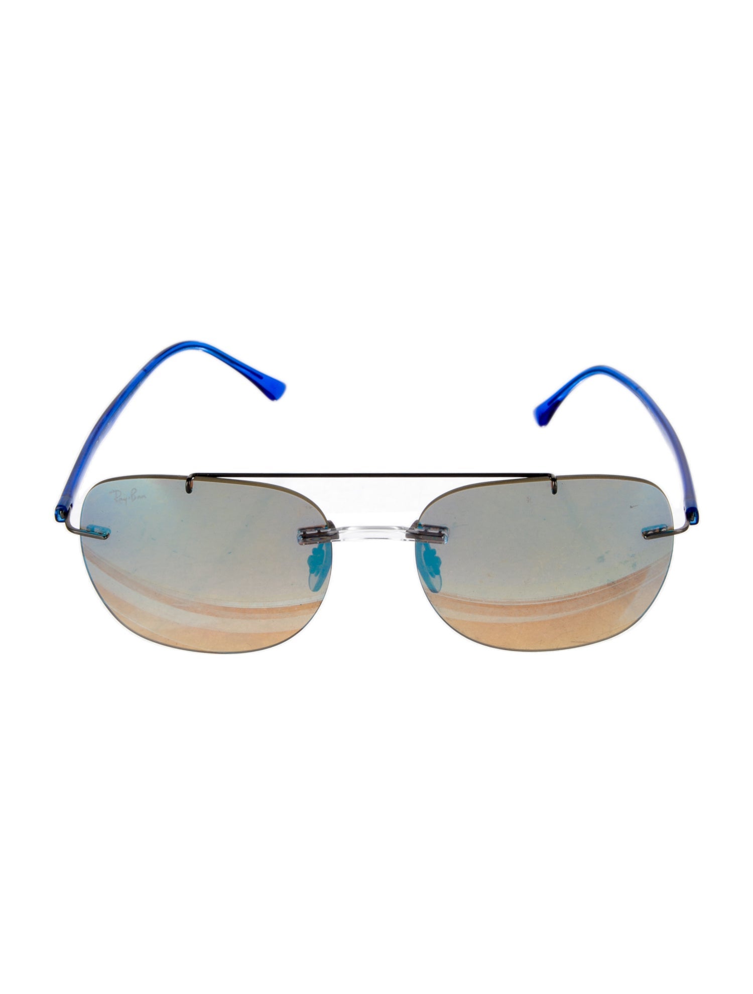 Ray-Ban Square Mirrored Sunglasses