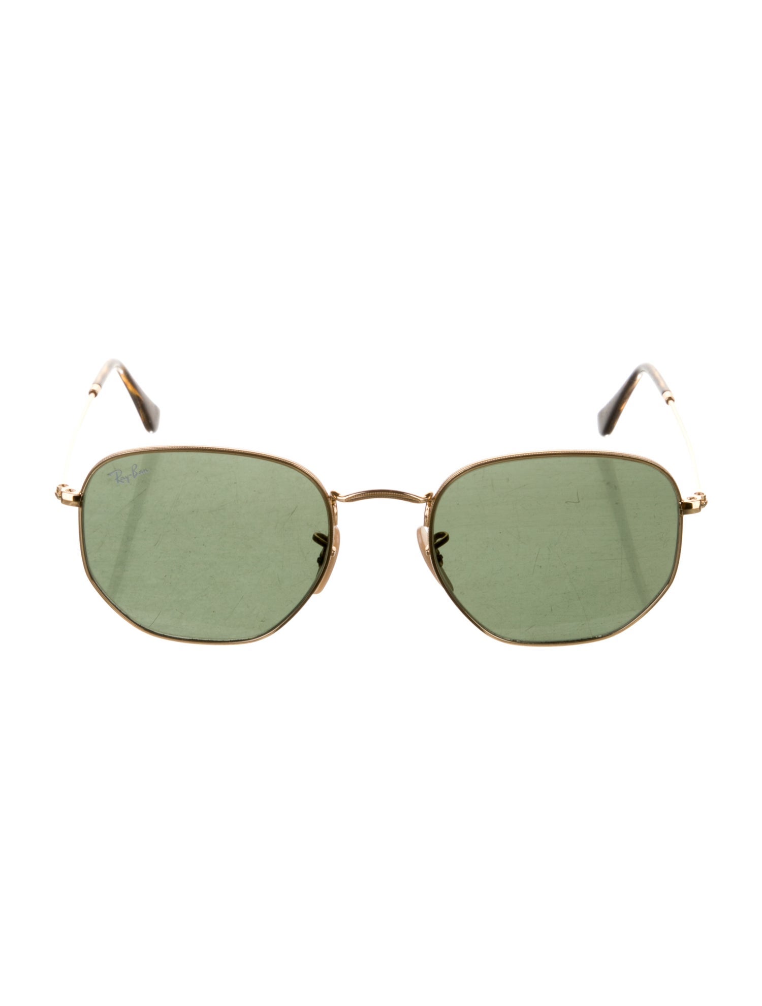 Ray-Ban Hexagonal Flat Lenses Round Sunglasses