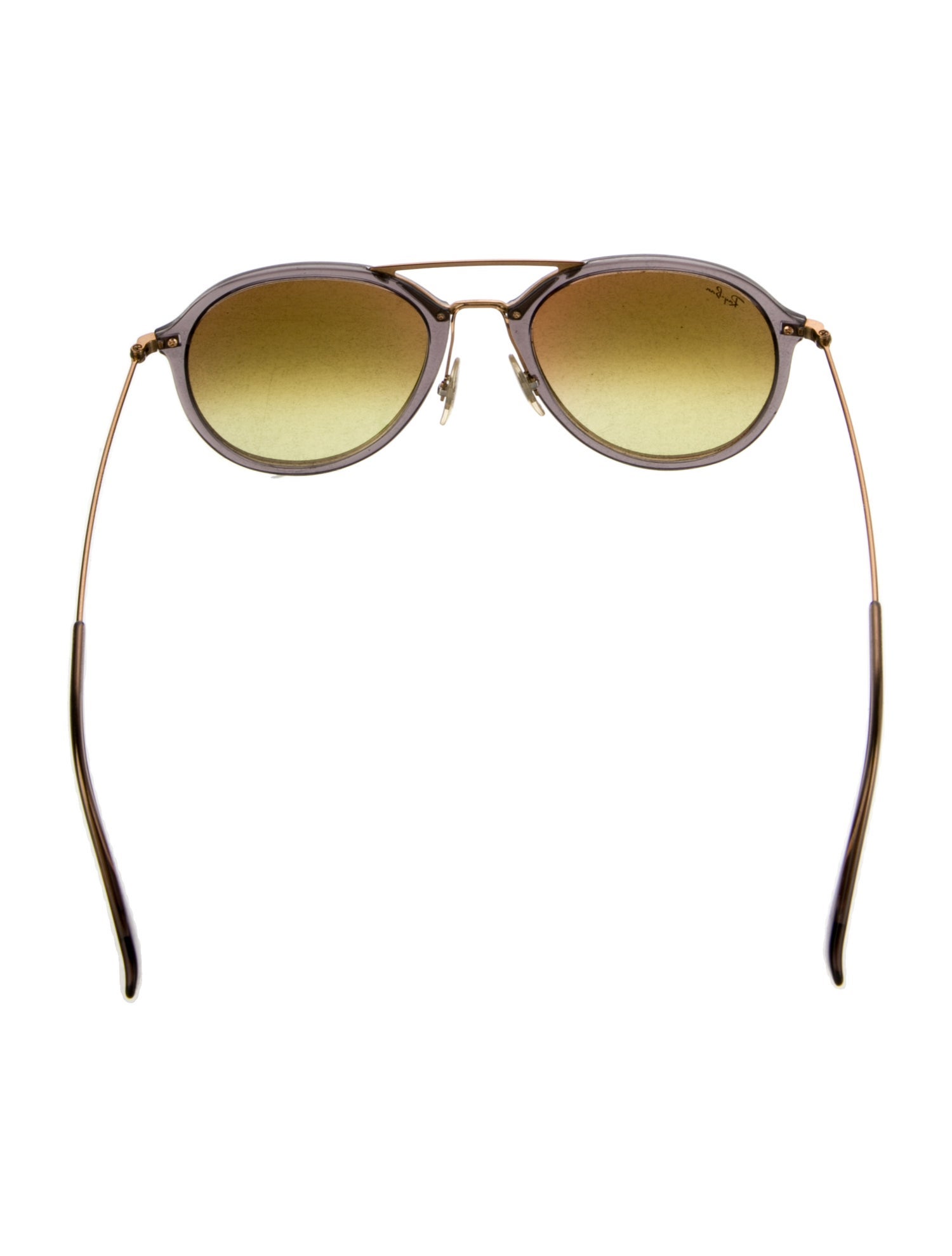 Ray-Ban Blaze Double Bridge Round Sunglasses