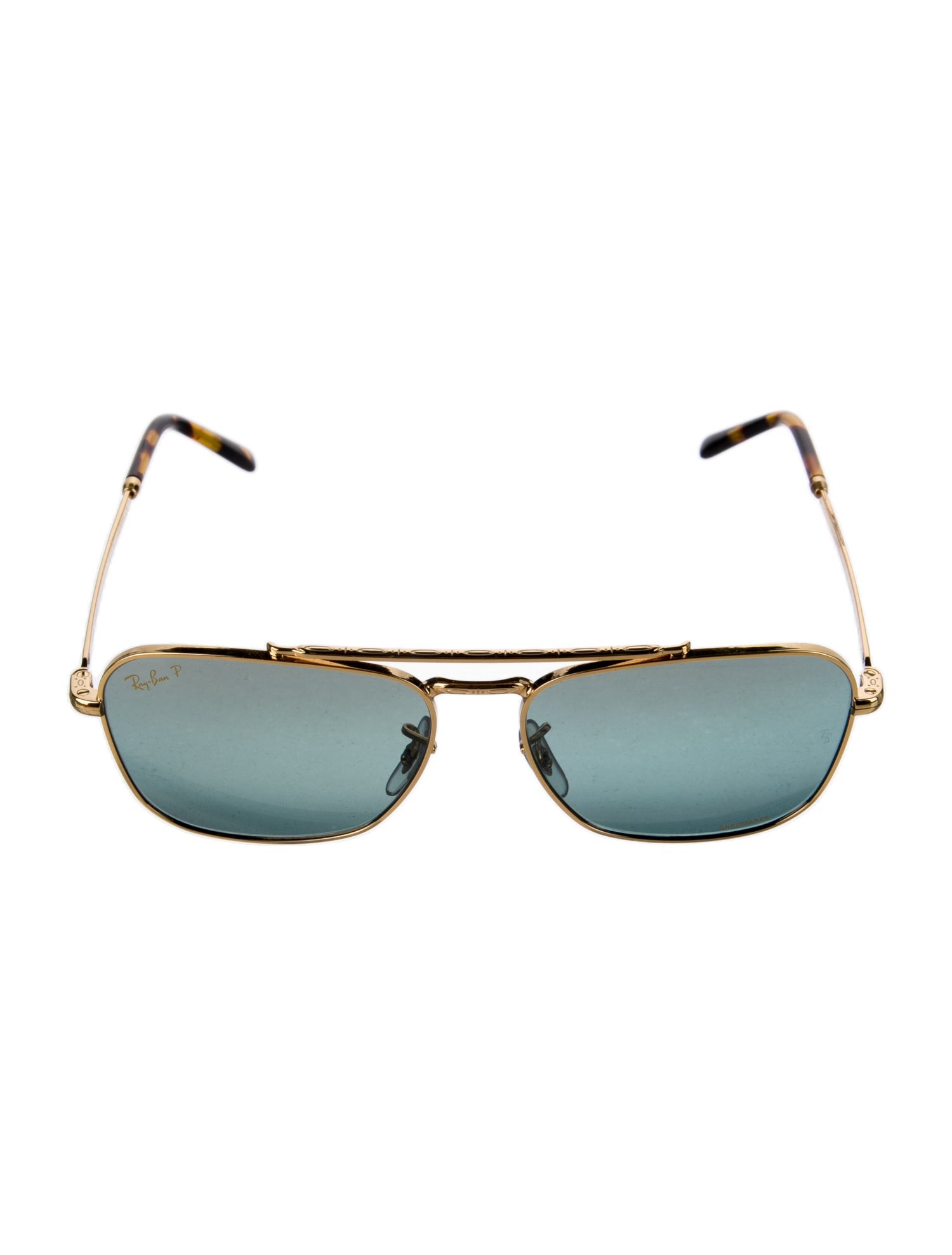 Ray-Ban New Caravan Chromance Aviator Sunglasses