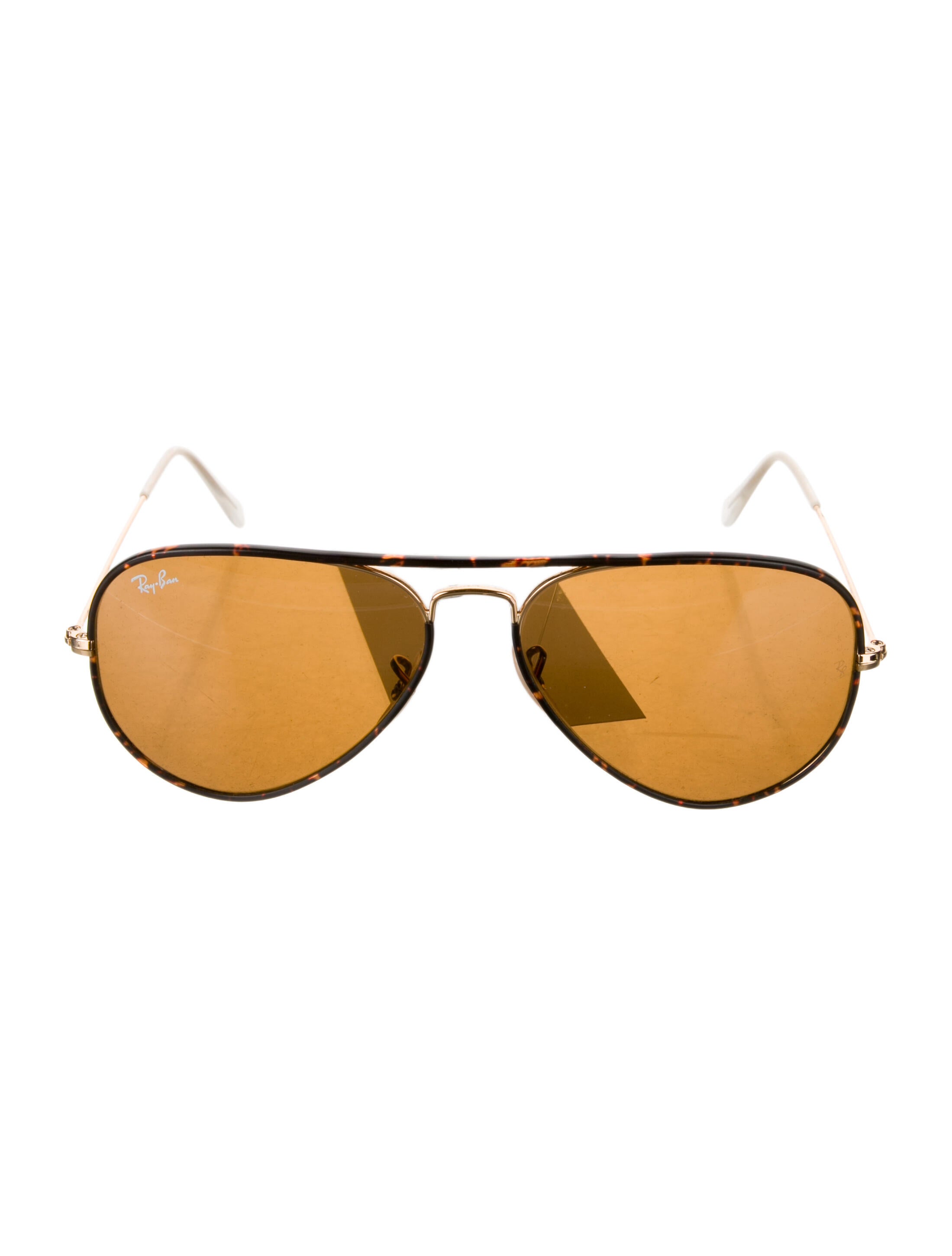Ray-Ban Full Color Aviator Sunglasses