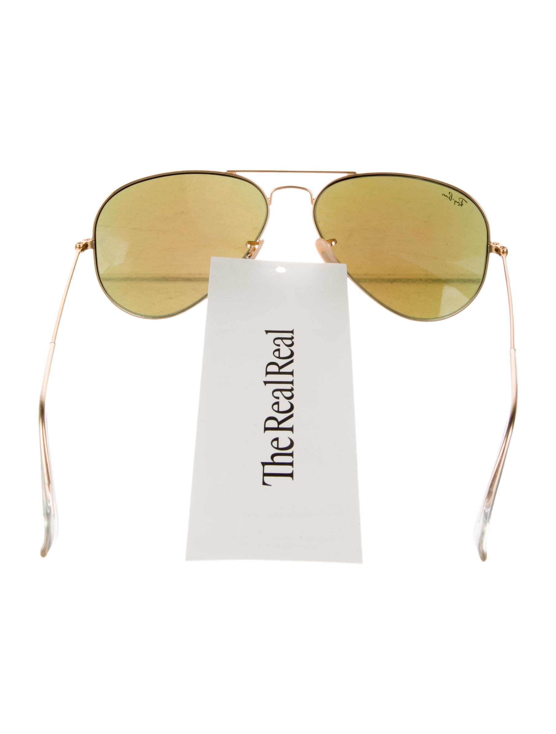 Ray-Ban Mirrored Aviator Sunglasses
