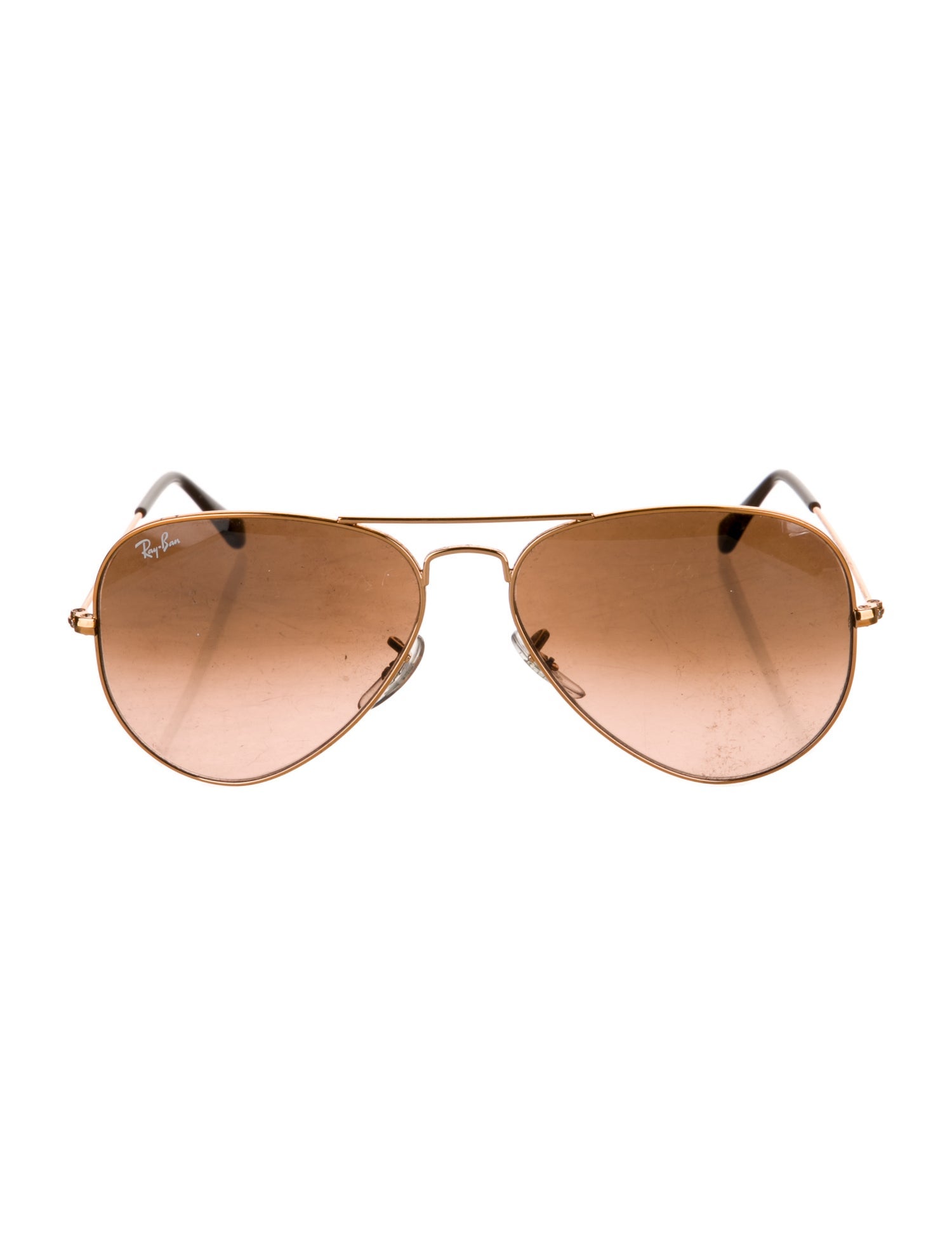Ray-Ban Gradient Large Metal Aviator Sunglasses