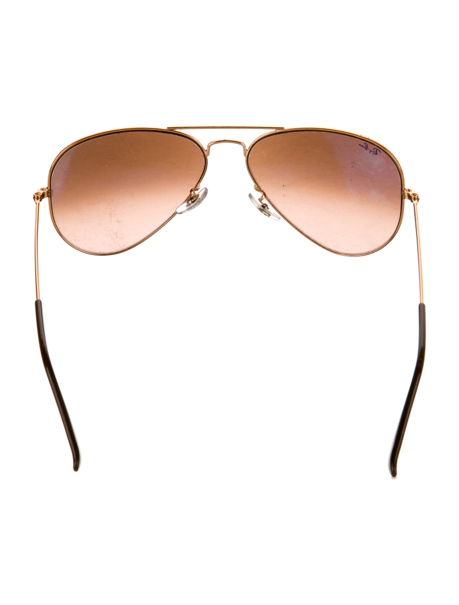 Ray-Ban Gradient Large Metal Aviator Sunglasses