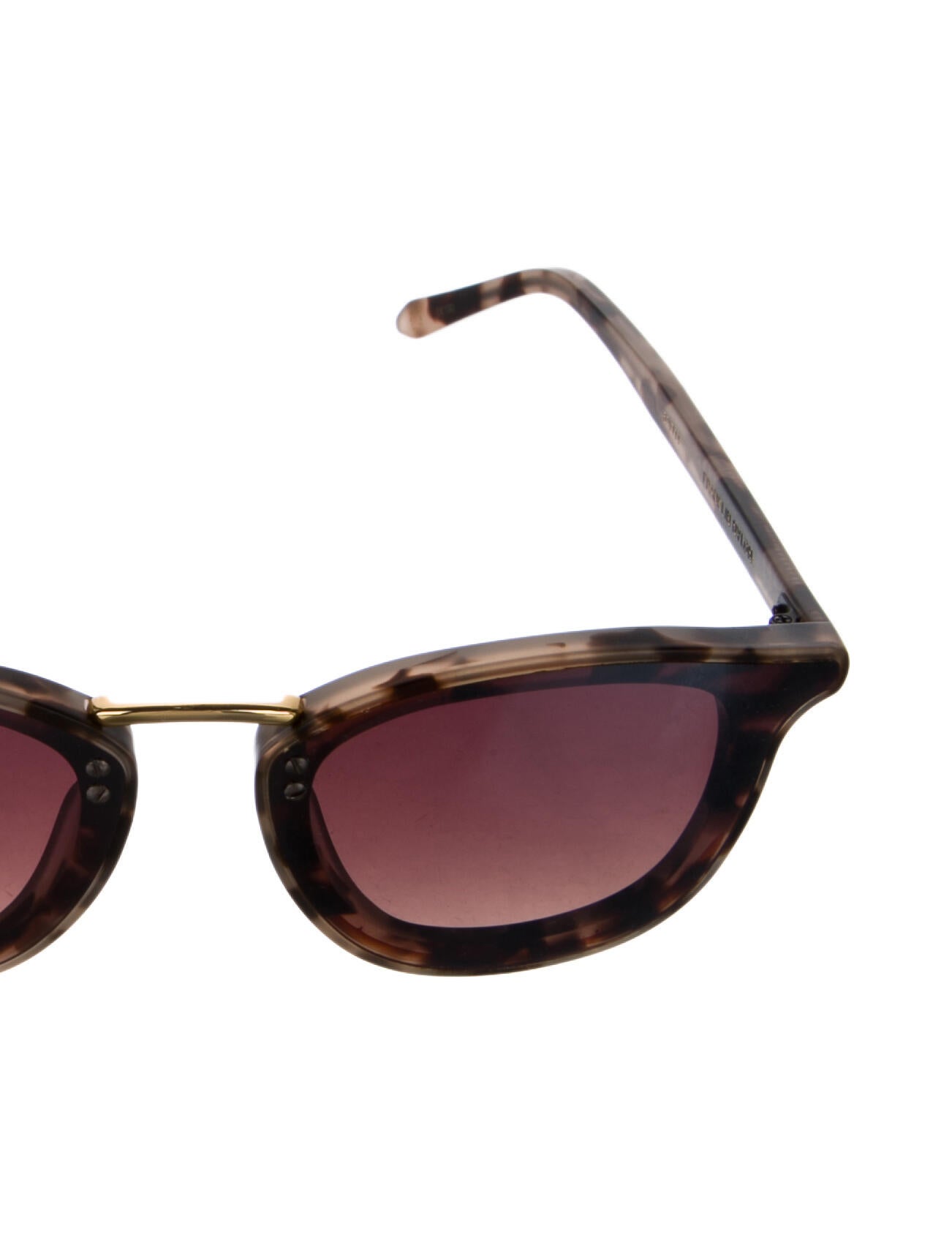 Krewe Franklin Nylon Wayfarer Sunglasses