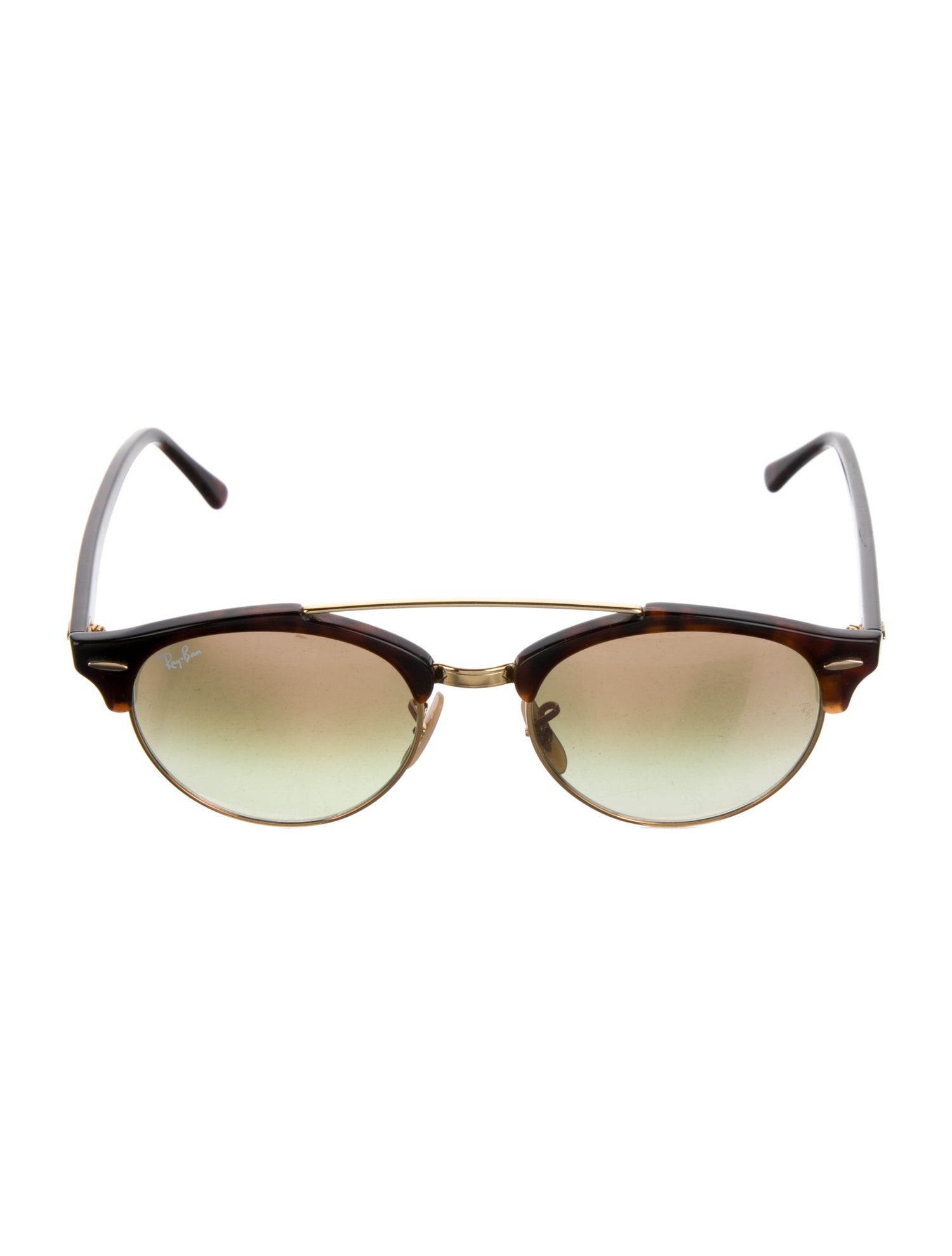 Ray-Ban Clubround Double Bridge Round Sunglasses