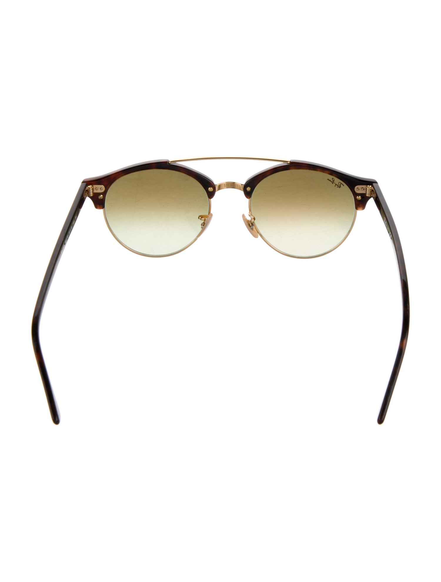 Ray-Ban Clubround Double Bridge Round Sunglasses