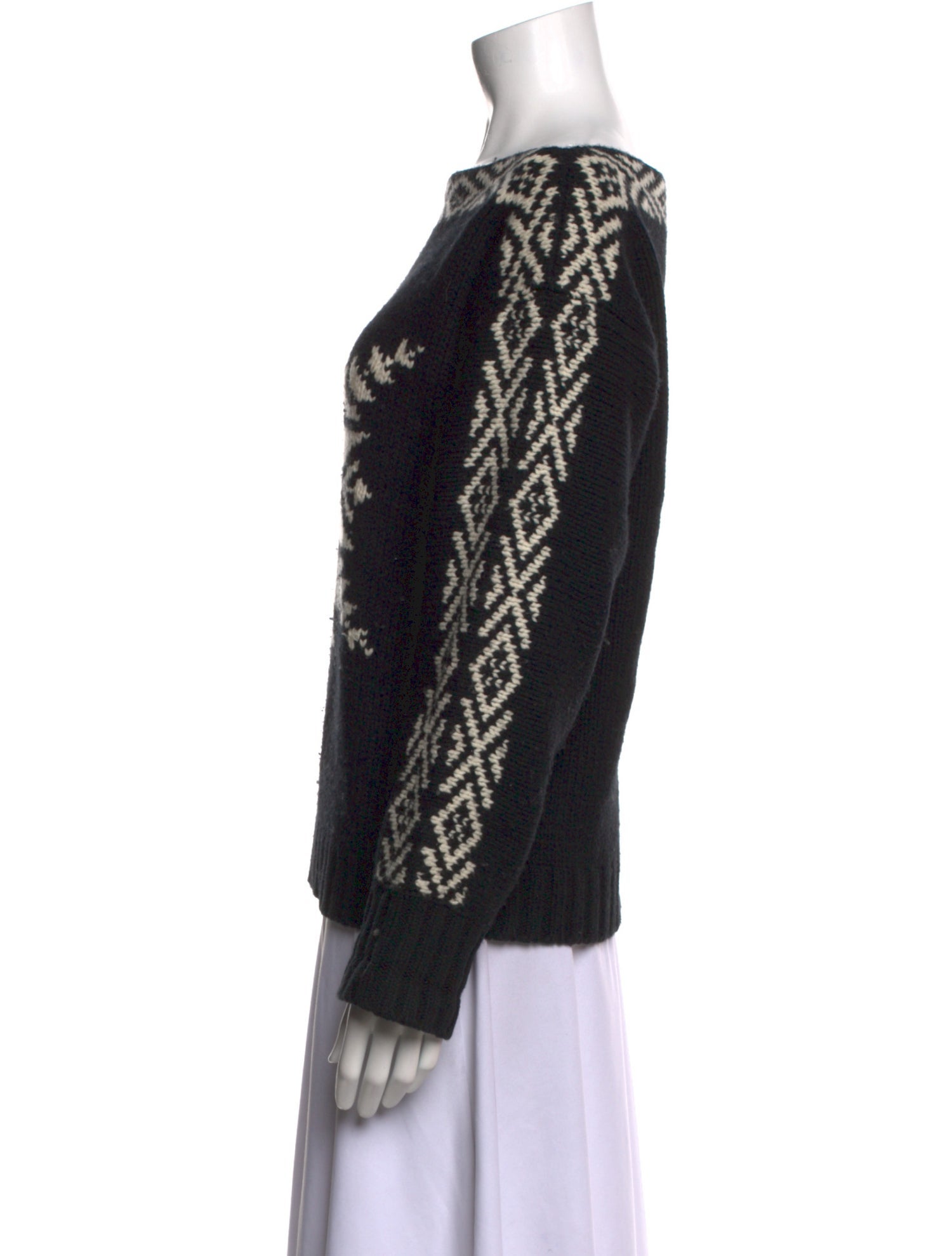 RLX by Ralph Lauren Wool Printed Sweater