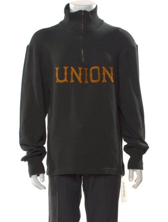 RRL & Co. Union Graphic Print Pullover