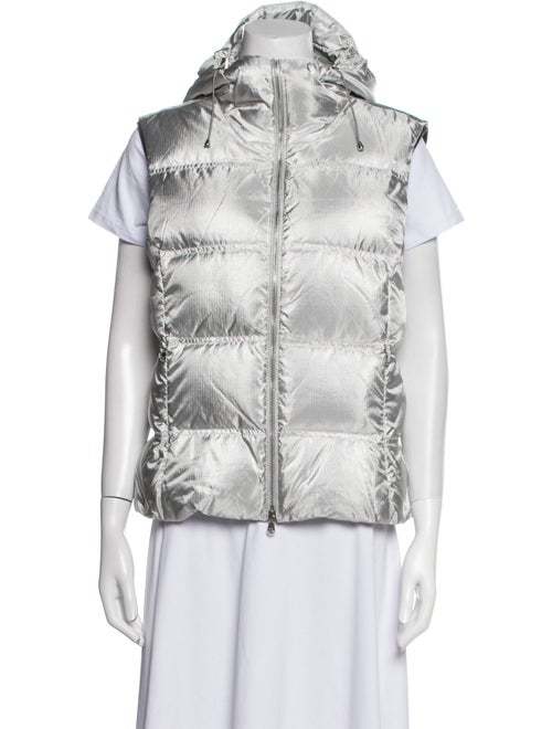 RLX by Ralph Lauren Nylon Plaid Print Down Jacket