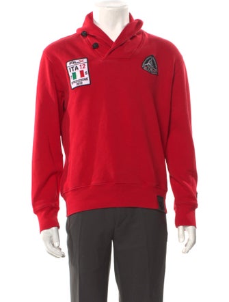 RLX by Ralph Lauren Graphic Print Crew Neck Hoodie