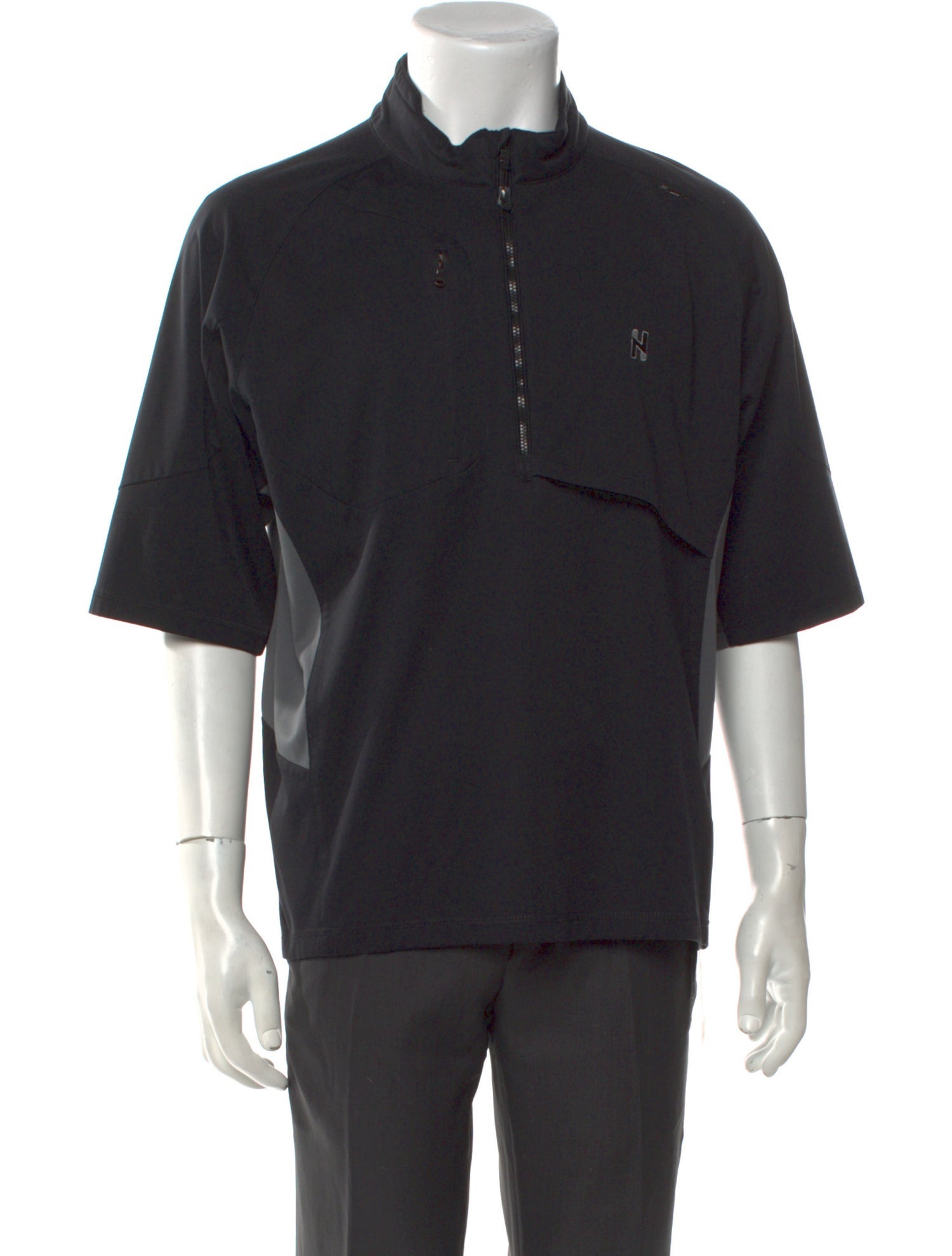 RLX by Ralph Lauren Mock Neck Short Sleeve Sweatshirt